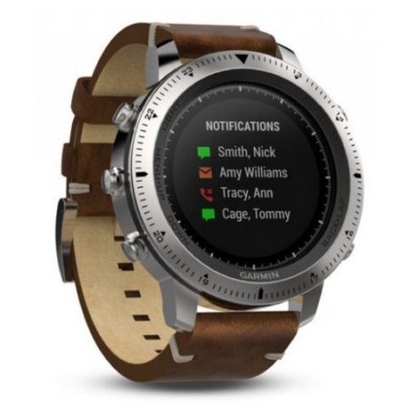 Garmin Fenix Chronos Bőr szíjjal