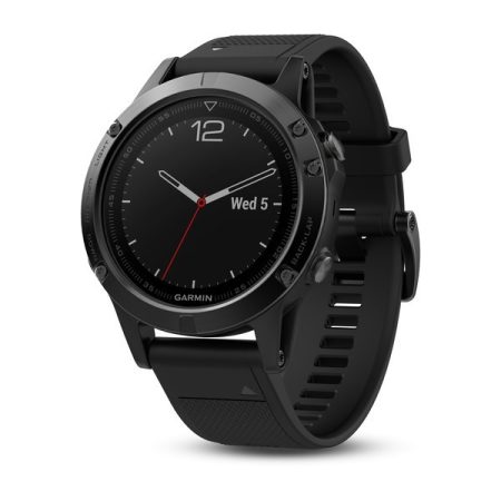 Garmin Fenix 5 Sapphire Fekete / Fekete szíj