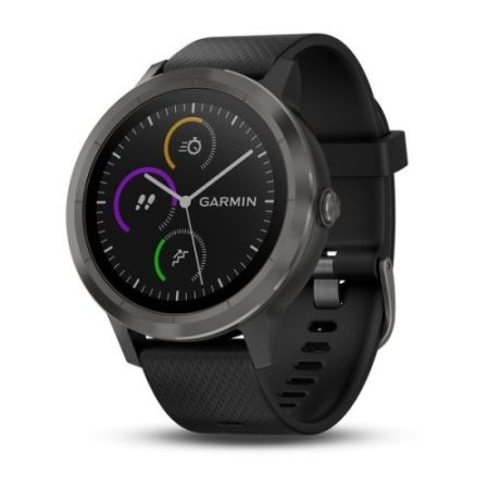 Garmin Vívoactive 3 fekete/szürke (erősített verzió)