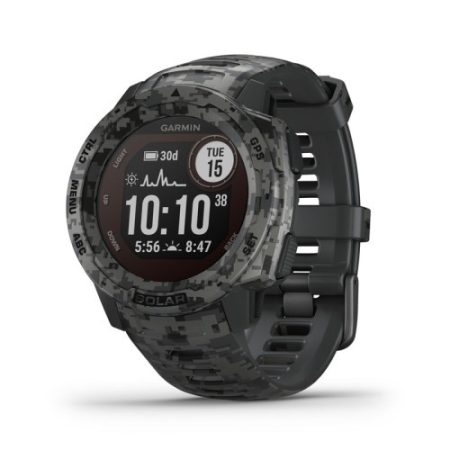 Garmin Instinct Solar Camo Graphite GPS-es sport- és okosóra