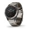 Garmin Quatix 6 Titanium Sapphire Szürke / Titanium szíj