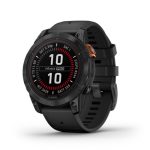 Garmin Fenix 7 Pro Solar Palaszürke/Fekete szíj