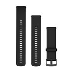   Garmin Óraszíj fekete palaszürke csattal Quick Release 22mm