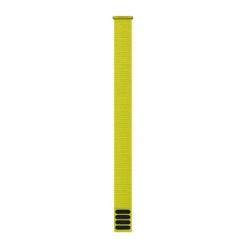 Garmin Óraszíj UltraFit nylon neonsárga 26mm