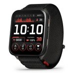   Garmin Venu X1 Fekete Titanium / Fekete Comfortfit Nylon szíj 