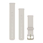   Garmin Óraszíj Elefántcsont Soft Gold csat szilikon Quick Release 18mm