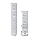   Garmin Óraszíj Fehérkő Ezüst csat szilikon Quick Release 18mm