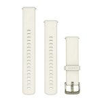   Garmin Óraszíj Csontszínű Moon Gold csat szilikon Quick Release 18mm