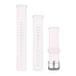   Garmin Óraszíj Blush Pink Ezüst csat szilikon Quick Release 18mm