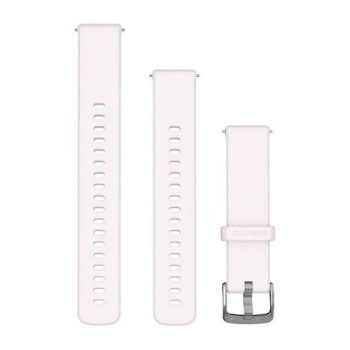 Garmin Óraszíj Blush Pink Ezüst csat szilikon Quick Release 18mm Garmin Óraszíj Blush Pink Ezüst csat szilikon Quick Release 18mm