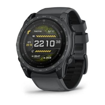 Garmin Tactix 8 AMOLED 51mm Sapphire Titanium Cerakote bevonattal Szürke