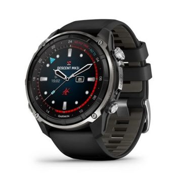 Garmin Descent Mk3i 51mm Fekete PVD Titánium/Fekete szilikon szíj
